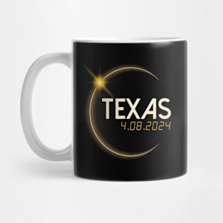 Texas Total Solar Eclipse April 8 2024 Texas Solar Eclipse Mug